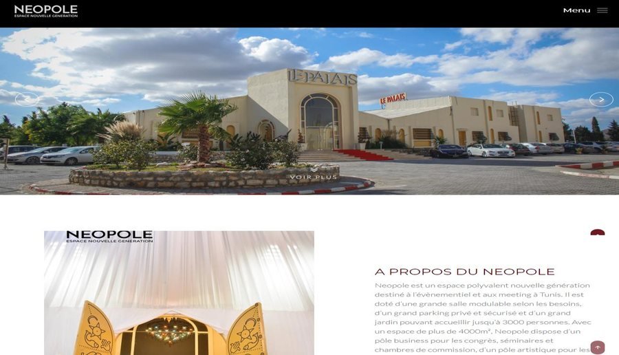 Neopole — Site vitrine