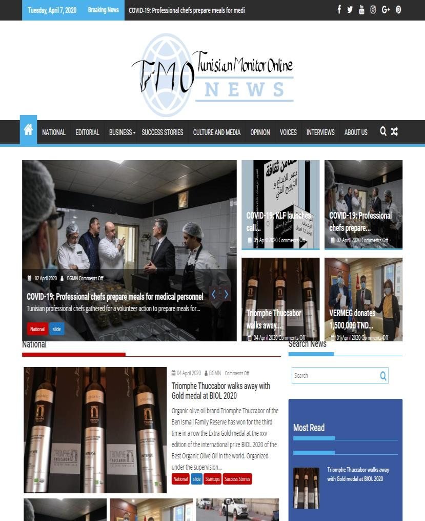 Tunisian Monitor Online — Média en ligne · direction technique